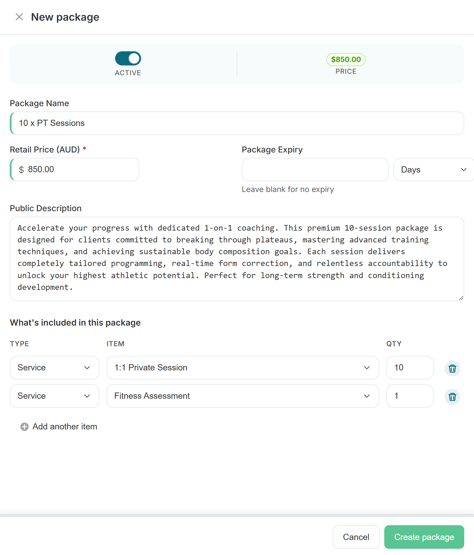 Packages in Revively